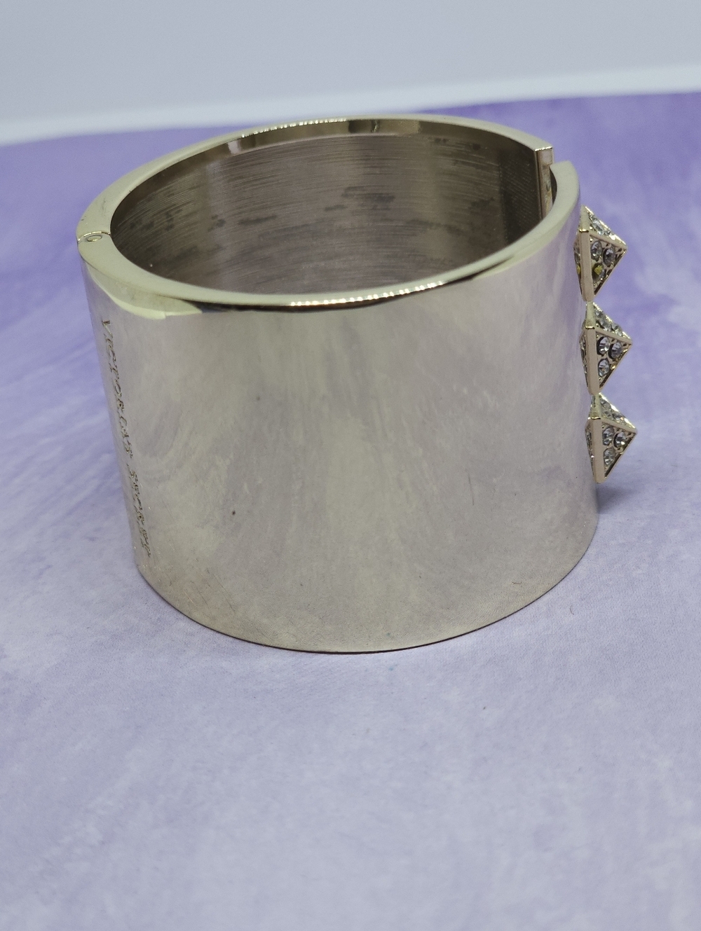 Victoria's Secret "Scandalous" Limited Edition Hinged Cuff Bracelet - Picture 5 of 9